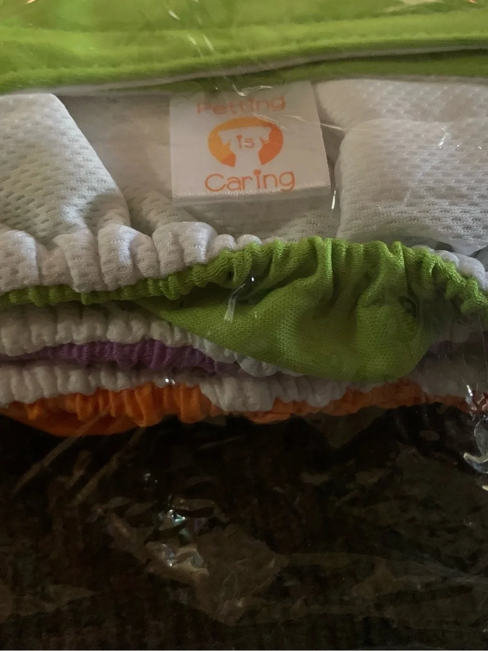 PETTING IS CARING Dog Diapers Washable & Reusable Female and Male